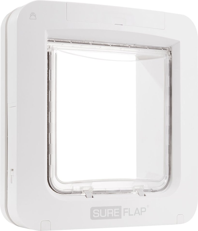 SureFlap Mikrochip Haustierklappe Connect - SureFlap Mikrochip Haustierklappe weiß (nur mit SureFlap Hub nutzbar)