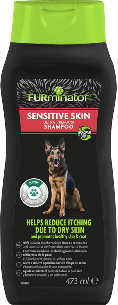 FURminator Sensitive Skin Ultra Premium-Shampoo - Sparpaket: 2 x 473 ml