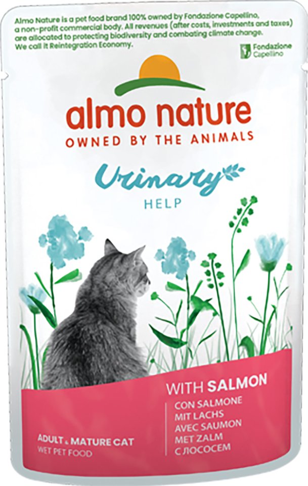 Almo Nature Holistic Urinary Help - 6 x 70 g Lachs