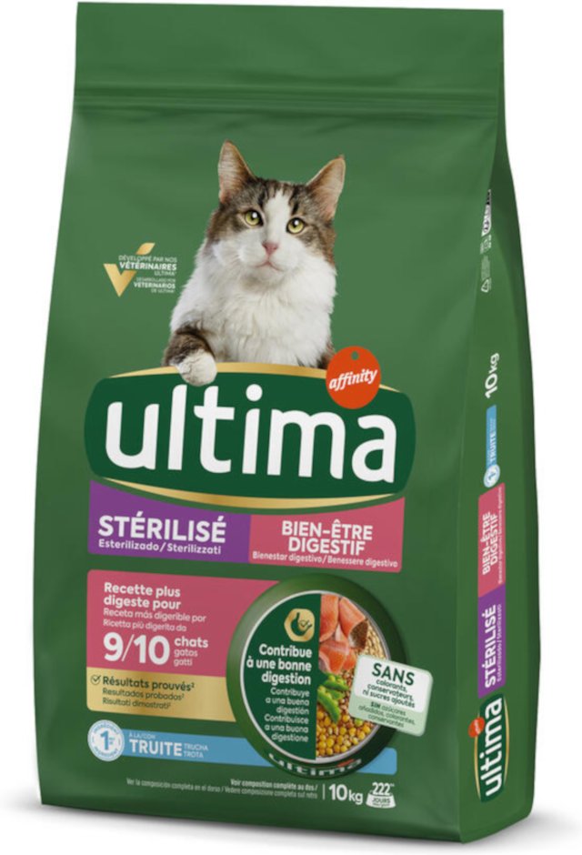 Ultima Sterilized Digestive Well-Being Forelle - Sparpaket: 2 x 10 kg