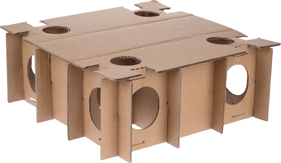 TIAKI Irrgarten für Mäuse und Ratten - L 48 x B 48 x H 18 cm