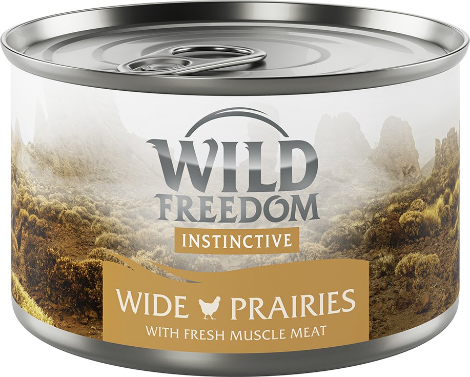 Wild Freedom Instinctive Ergänzungsfuttermittel 6 x 140 g - Wide Prairies - Huhn