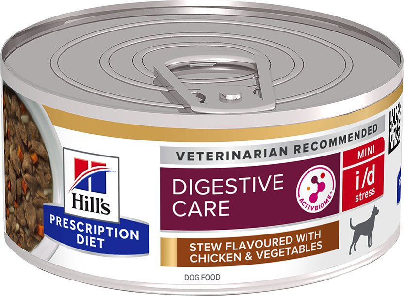 Hill's Prescription Diet i/d Stress Mini Digestive Care mit Huhn - Sparpaket: 48 x 156 g