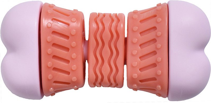 Bobby Hundespielzeug Cubitus - koralle: L 14,5 x B 6,9 x H 4,3 cm