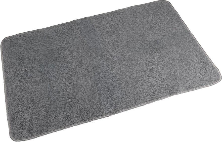 Kerbl Pet Thermoteppich Anti-Rutsch, grau - L 125 x B 80 cm