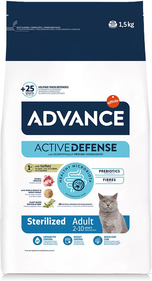 Advance Cat Sterilized Truthahn - 1,5 kg