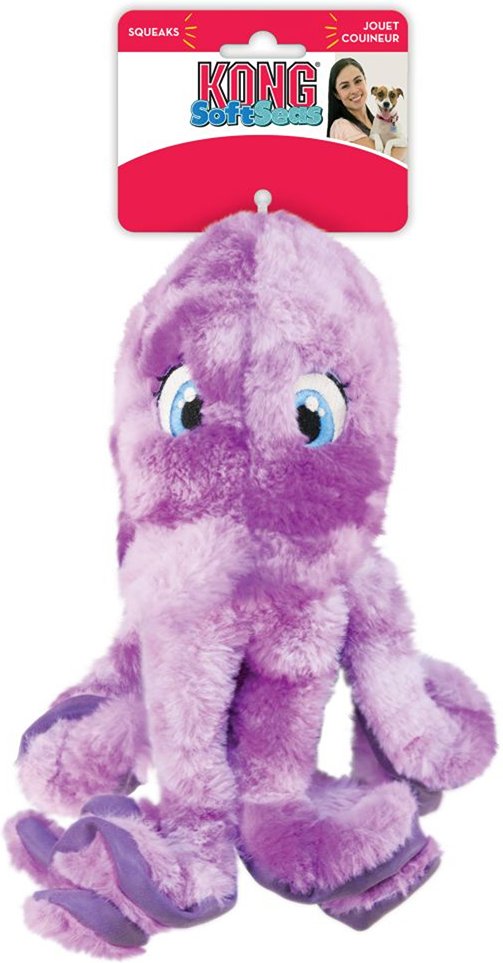 KONG SoftSeas Octopus - Gr. L: Ø 27,3 x H 8,9 cm