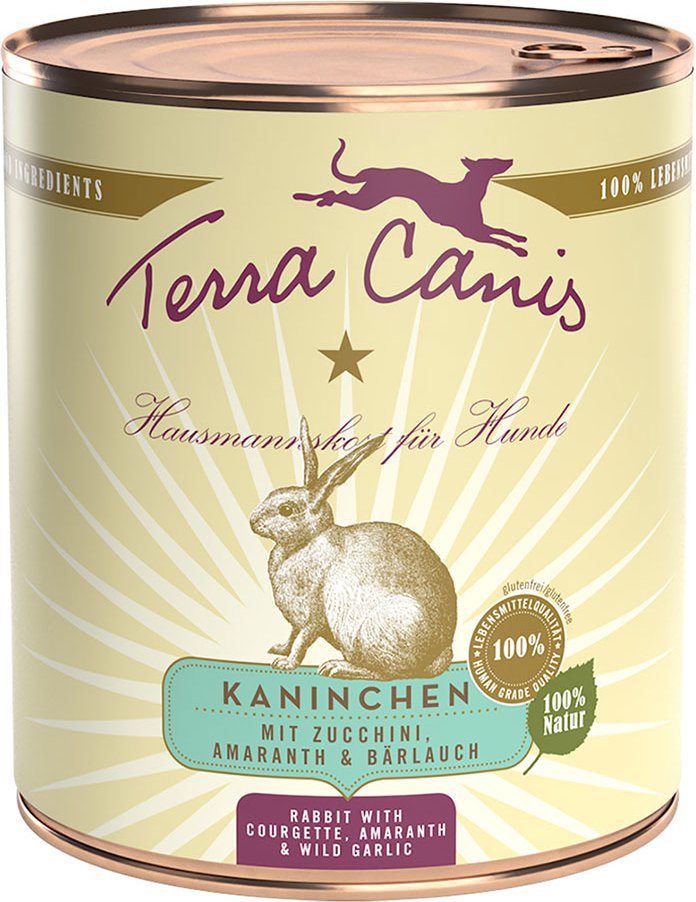 Thumbnail - Terra Canis 6 x 800 g - Kaninchen mit Zucchini, Amaranth und Bärlauch