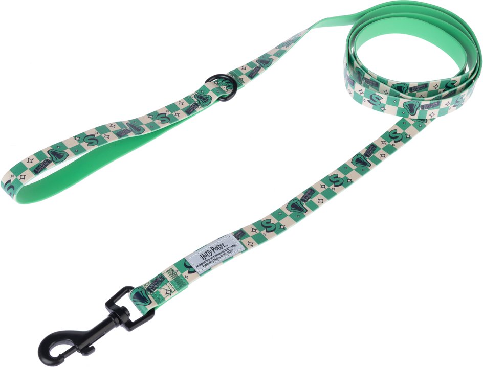 Harry Potter Hundeleine Slytherin - 200 cm lang, 20 mm breit
