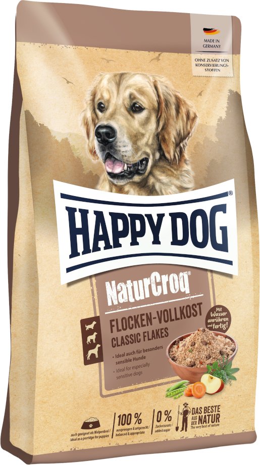 Happy Dog Premium NaturCroq Flocken Vollkost - 10 kg