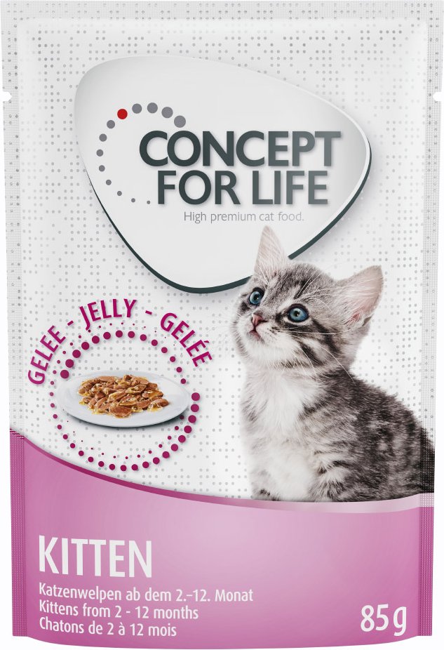 Sparpaket Concept for Life 48 x 85 g - Kitten in Gelee