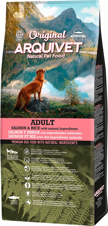 Arquivet Original Dog Adult Lachs & Reis - Sparpaket : 2 x 12 kg