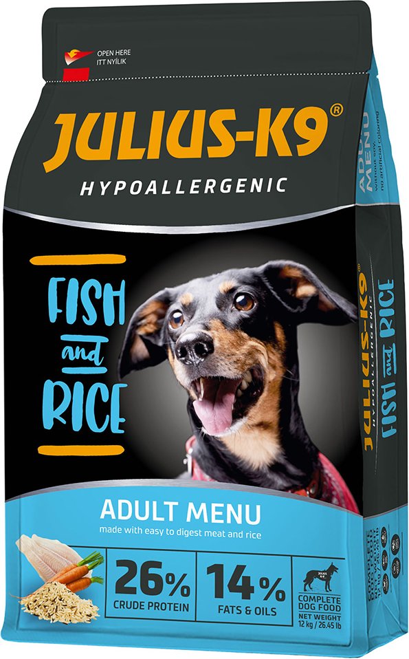 JULIUS-K9 High Premium Adult Hypoallergenic Fisch - 12 kg