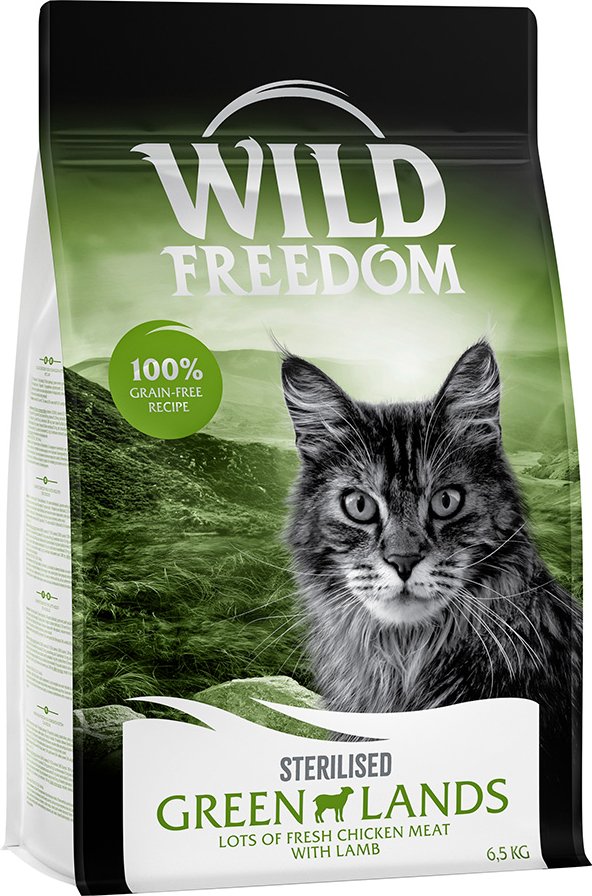Wild Freedom Adult "Green Lands" Sterilised Lamm - getreidefreie Rezeptur - 6,5 kg