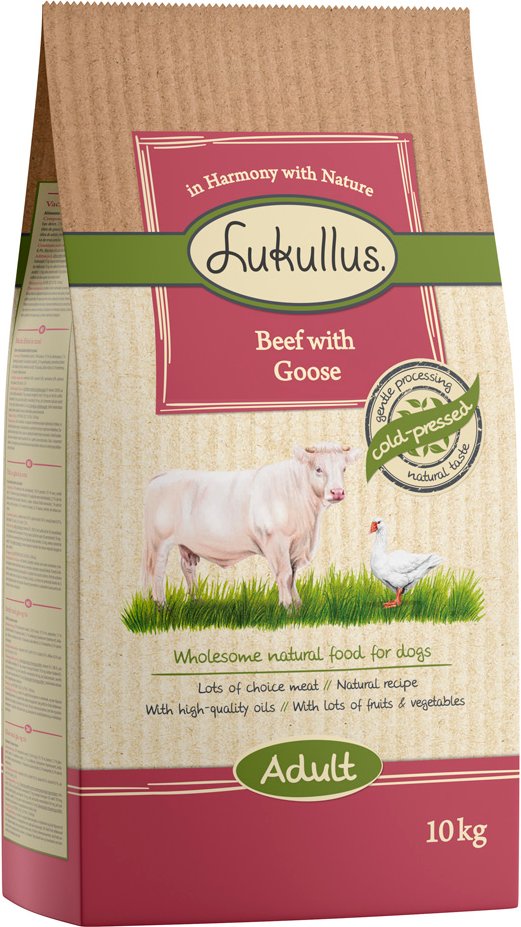 Lukullus Cold-pressed Rind & Gans - Sparpaket: 2 x 10 kg