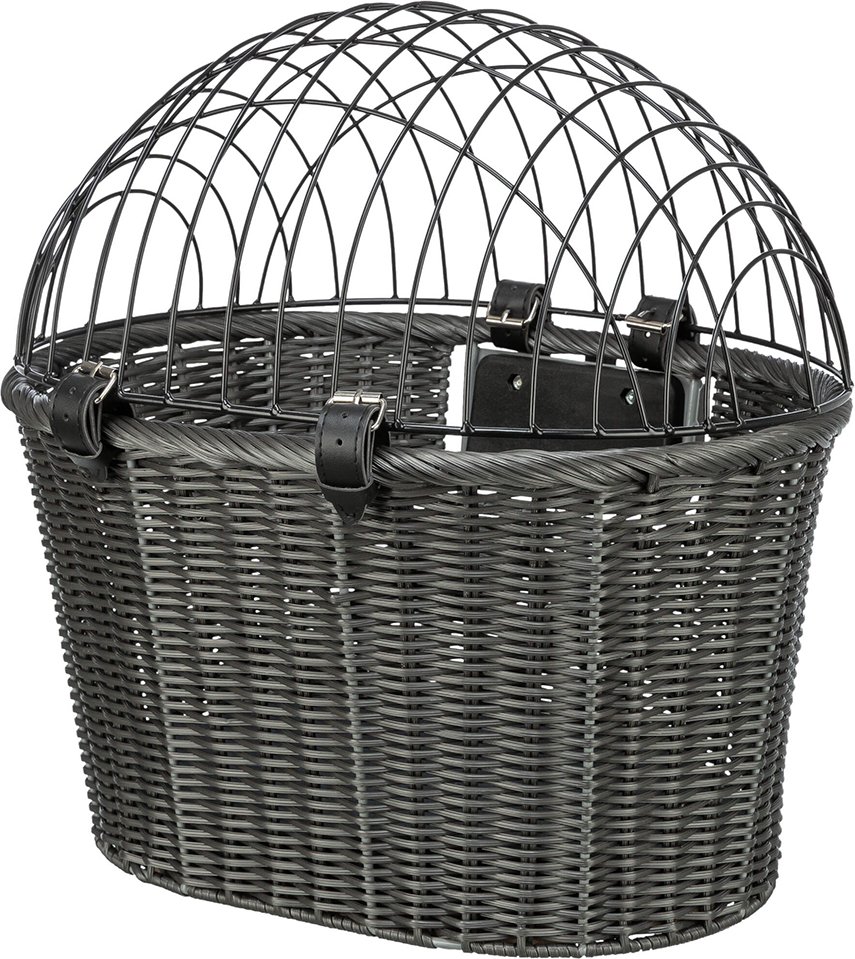 Trixie Front Fahrradkorb mit Universalhalterung - L 44 x B 34 x H 41 cm