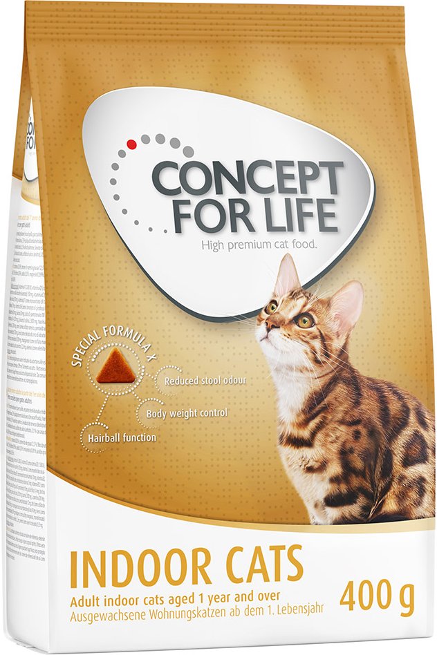 Concept for Life Indoor Cats - Verbesserte Rezeptur! - 400 g