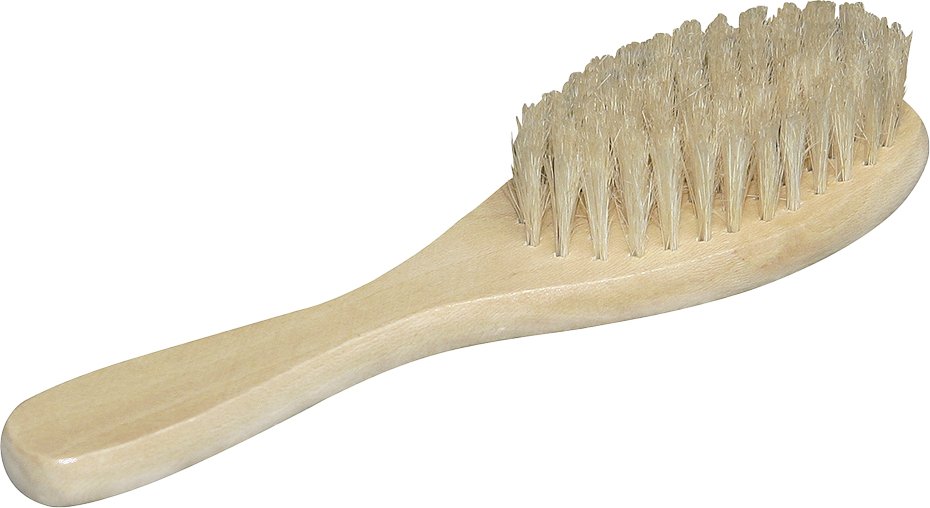 Naturhaarbürste - L 17 cm