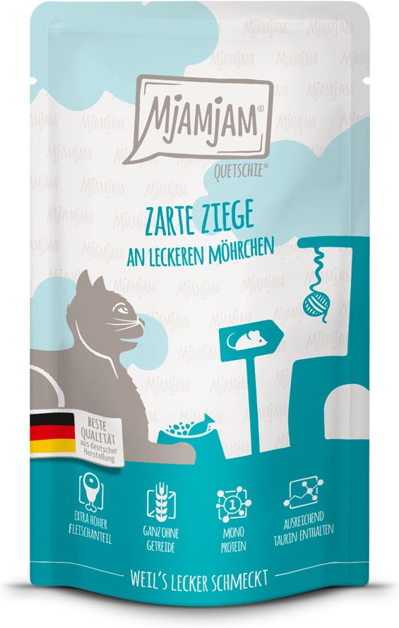 MjAMjAM Quetschie 12 x 125 g - Ziege