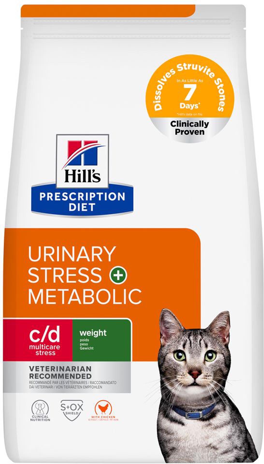 Hill's Prescription Diet c/d Urinary Stress + Metabolic - 8 kg