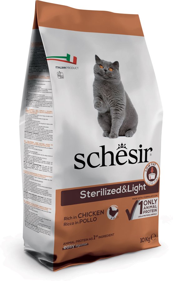 Schesir Sterilized & Light mit Huhn - 10 kg