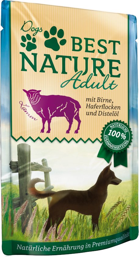 Best Nature Adult Dog 12 x 150 g - Lamm & Birne