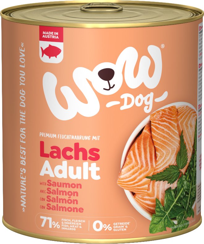 WOW Adult 6 x 800 g - Lachs