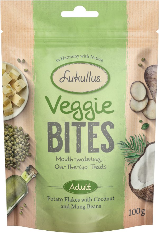 Lukullus Veggie Bites - Sparpaket: 3 x 100 g