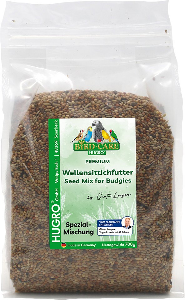 Thumbnail - Hugro Wellensittichfutter "Super" - Sparpaket: 2 x 700 g