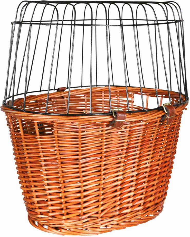 Trixie Front-Fahrradkorb mit Gitter - L 44 x B 33 x H 48 cm