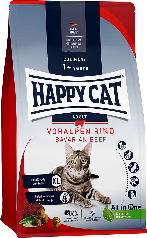 Happy Cat Culinary Adult Voralpen-Rind - 10 kg
