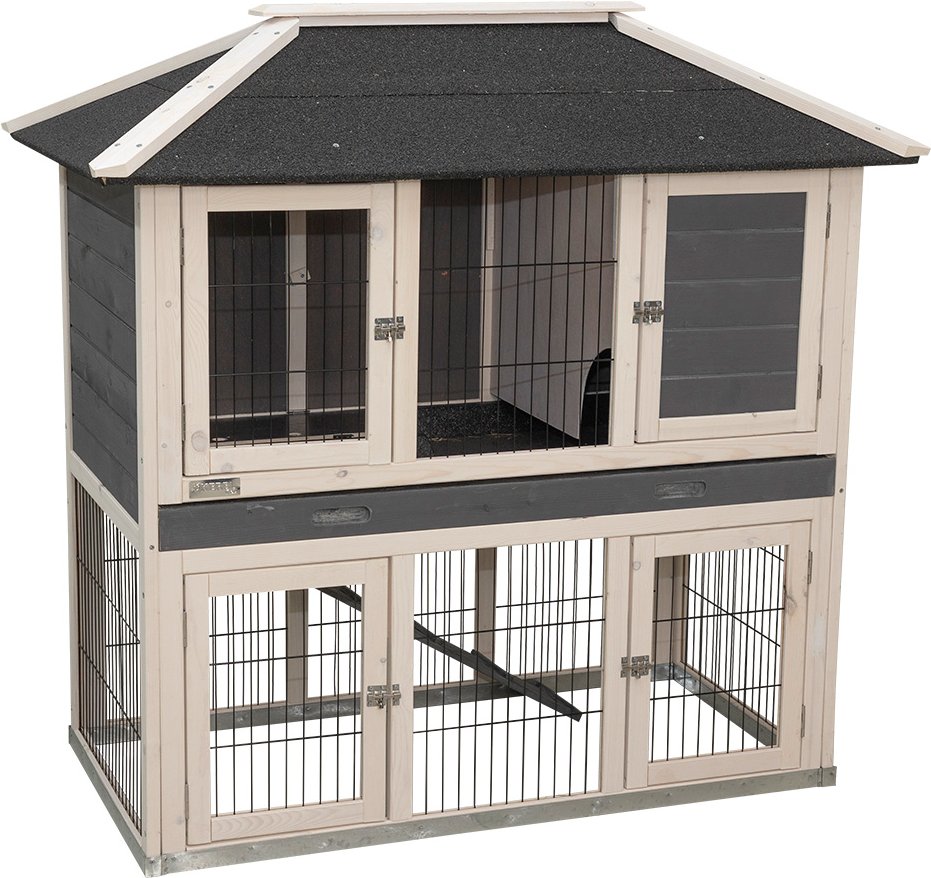 Kerbl Pet Nagerstall Villa - L 118 x B 68 x H 118 cm