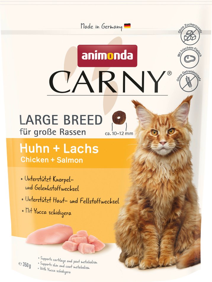animonda Carny Large Breed Huhn + Lachs - 350 g
