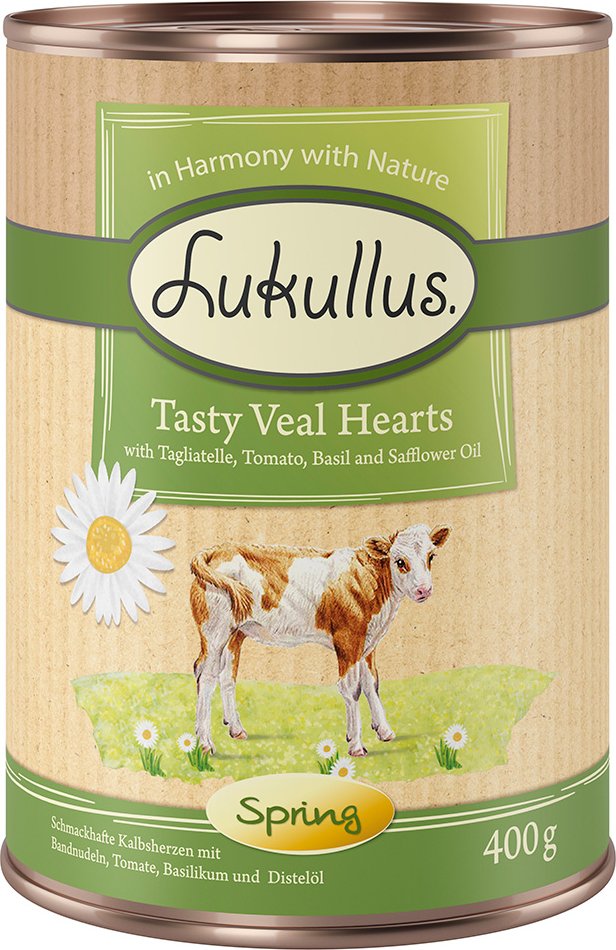 Lukullus Frühling-Menü: Feines Kalbsherz - 6 x 400 g