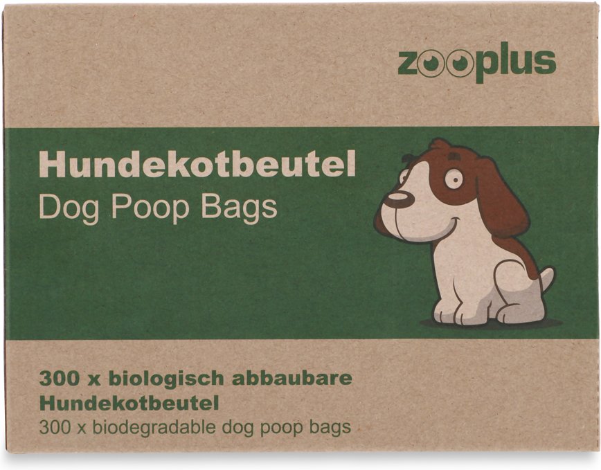 Biologisch abbaubare Hundekotbeutel - 20 Rollen à 15 Beutel (300 Beutel)
