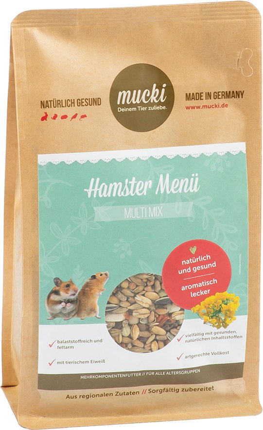Mucki Menü Hamster Multi Mix - Sparpaket: 2 x 1,5 kg