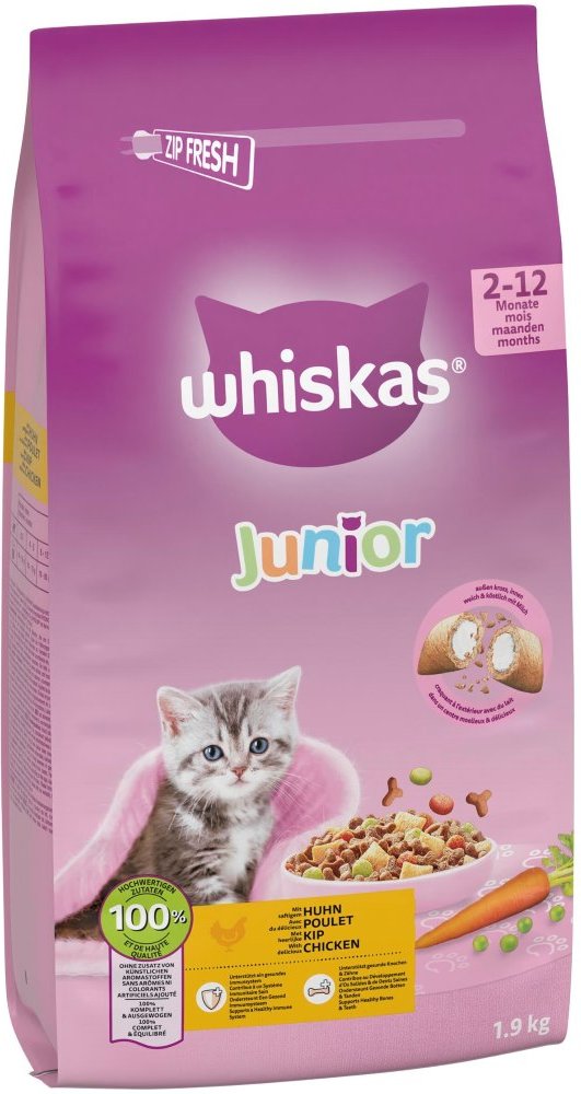 Whiskas Junior Huhn - 1,9 kg