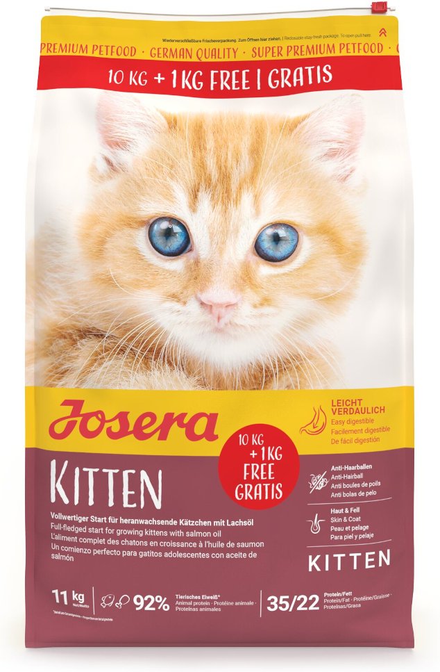 Josera Kitten - 10 + 1 kg