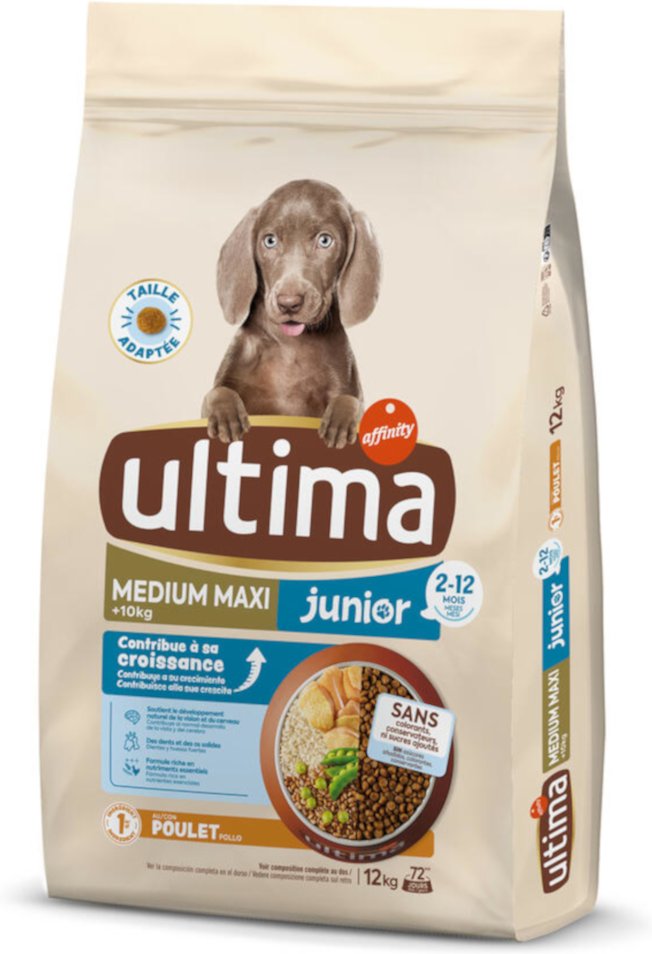 Ultima Medium / Maxi Junior Huhn - 12 kg