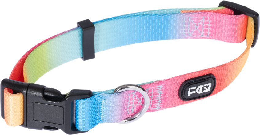 TIAKI Halsband Rainbow - Größe L: ca. 45 - 66 cm Halsumfang