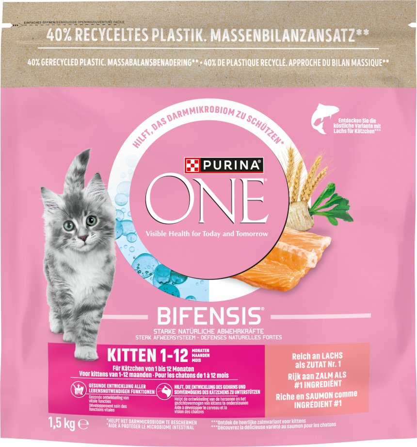 PURINA ONE Junior Lachs - 1,5 kg