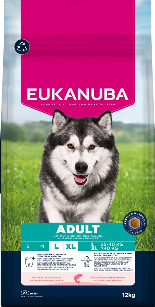Eukanuba Premium Nutrition Adult Large & Giant Breed Lachs - 12 kg