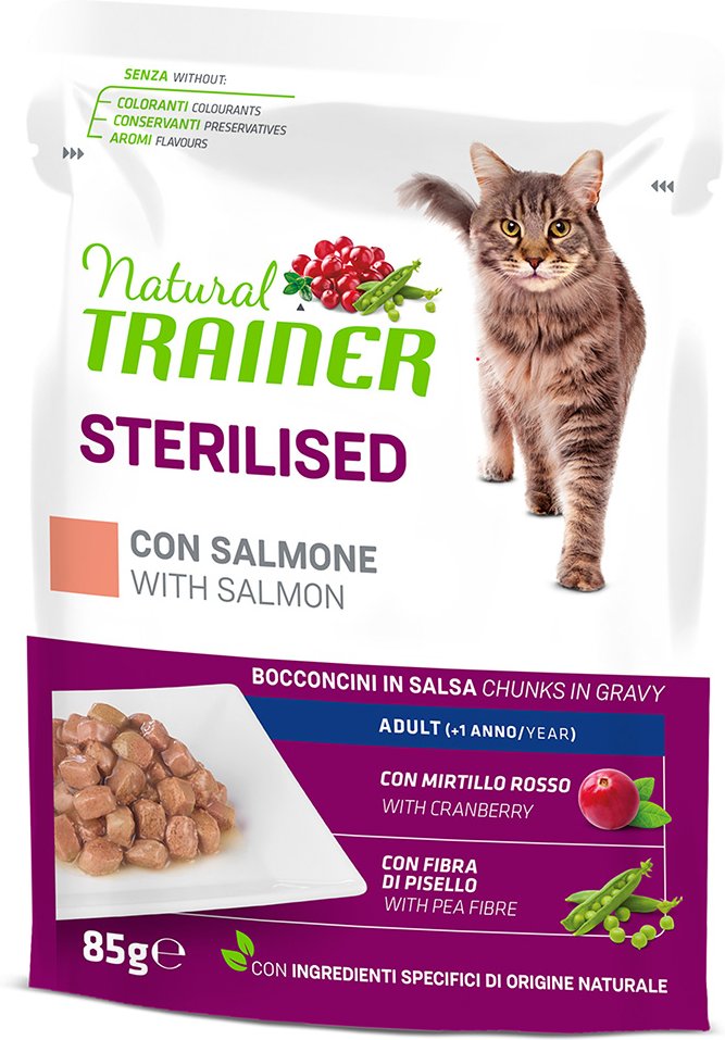 Natural Trainer Adult Sterilised - 12 x 85 g Ente