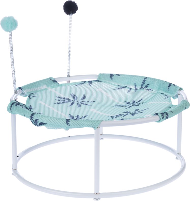 TIAKI Palmen-Sonnenliege mit Pompoms - Ø 45 x H 19 cm