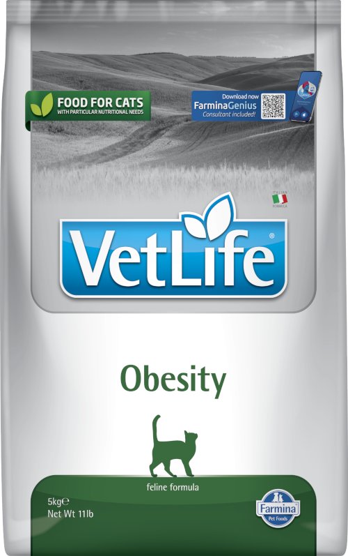 Farmina Vet Life Cat Obesity - 5 kg