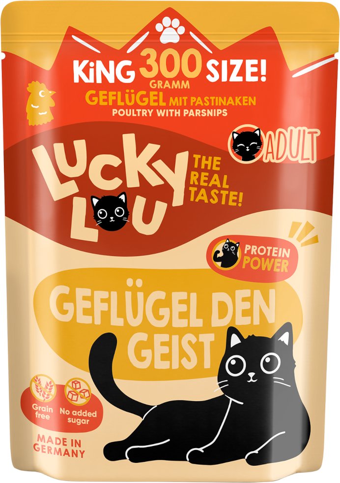 Sparpaket Lucky Lou Adult 24 x 300 g - Geflügel