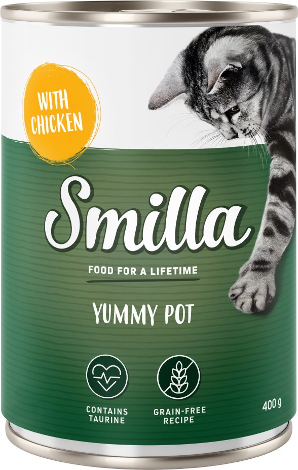 Smilla Schnurrtöpfchen 20 x 400 g - Huhn