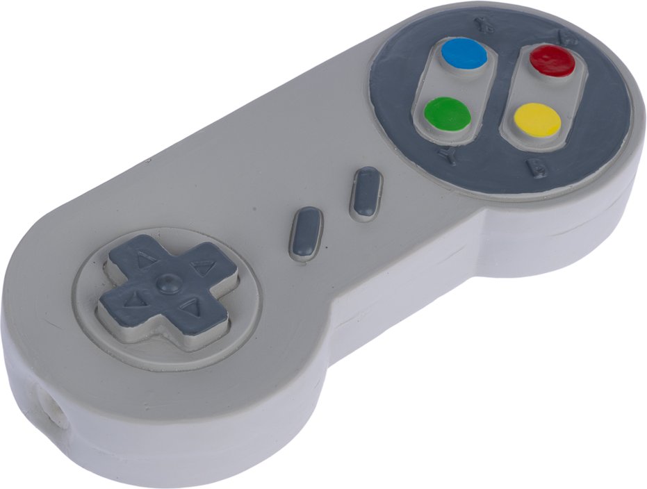 TIAKI Hundespielzeug Latex Gamepad - L 17,5 x B 7 x H 2,5 cm