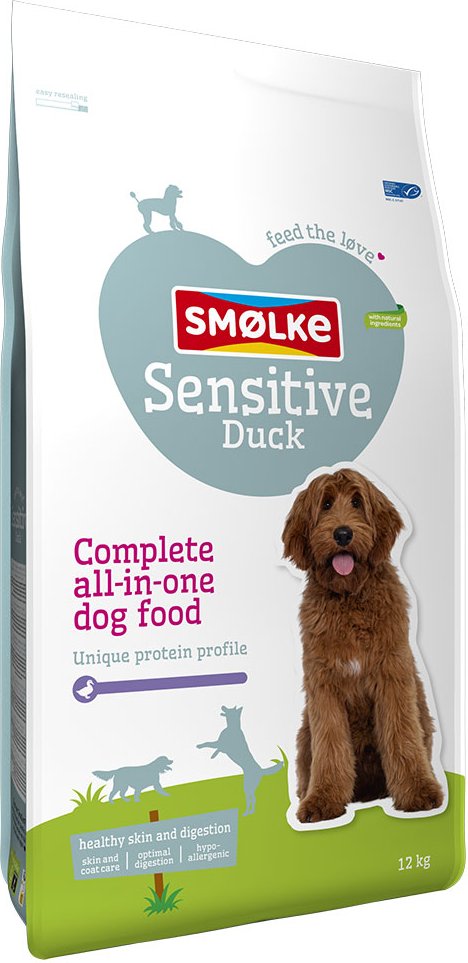Thumbnail - Smølke Hund Sensitive Ente - Sparpaket: 2 x 12 kg