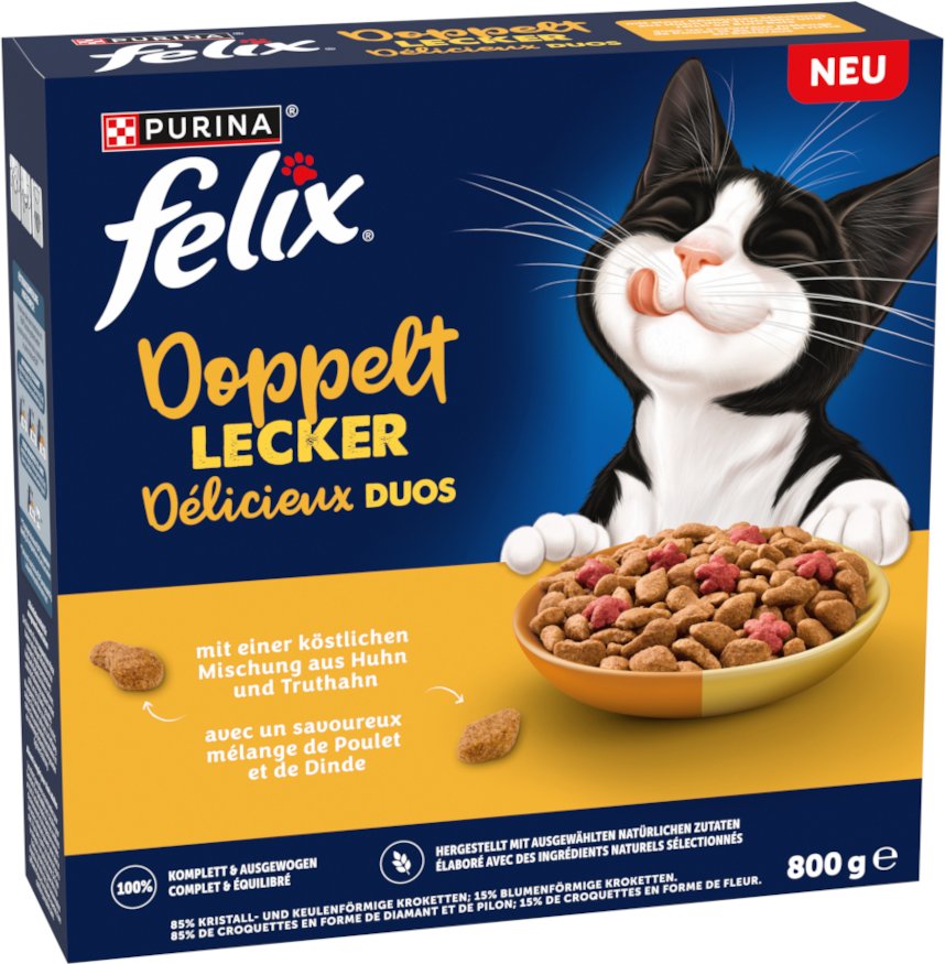 Felix Doppelt lecker Huhn & Truthahn - 800 g